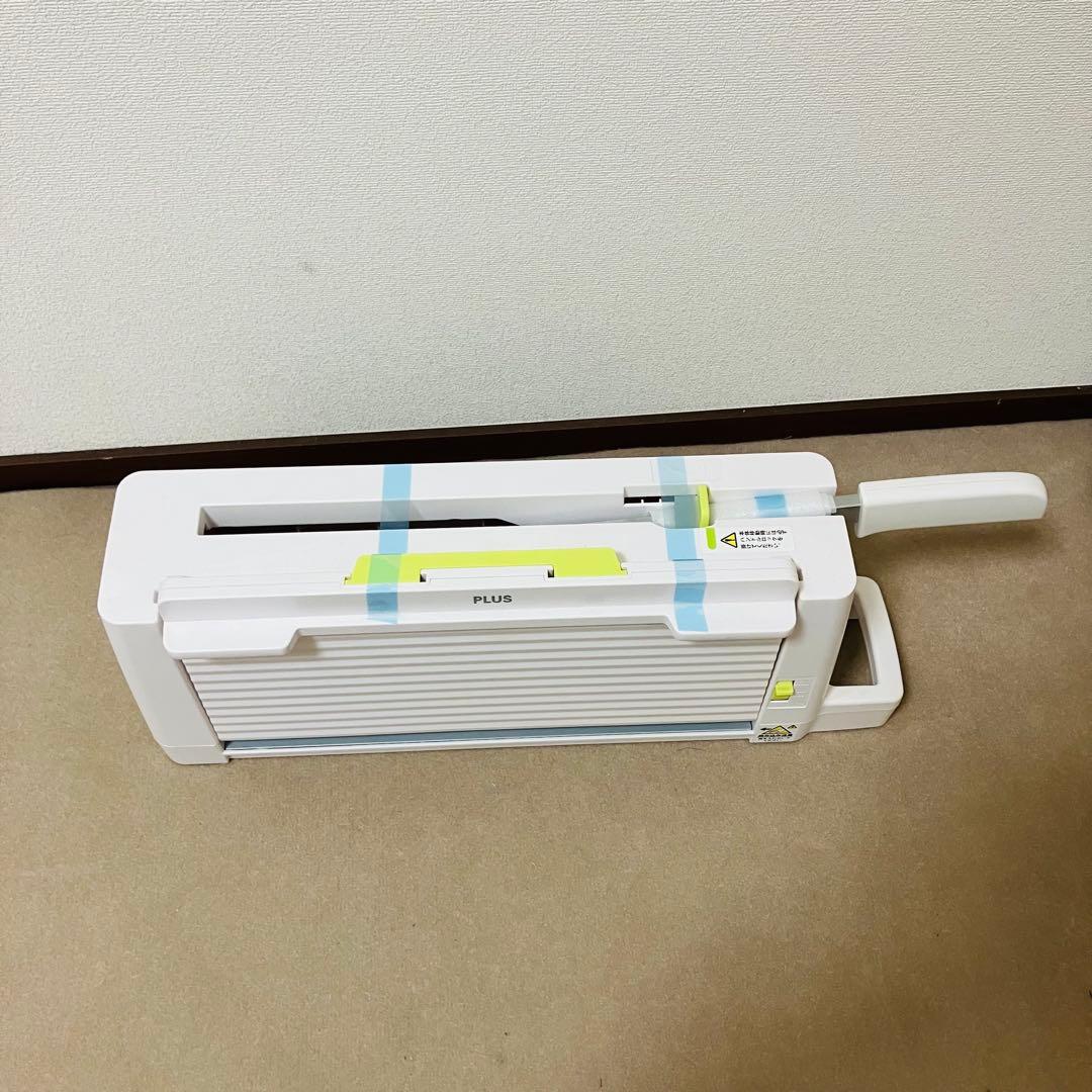 プラス 裁断機 455×120×190mm A4 コンパクト PK-213