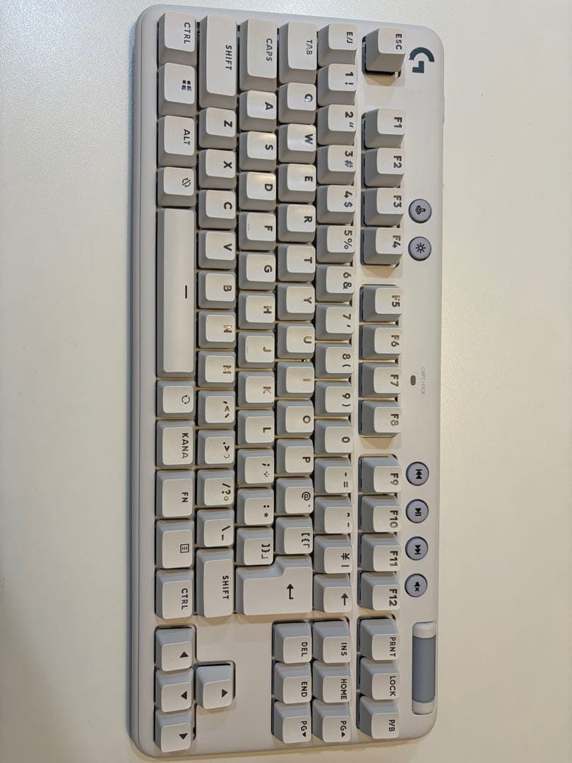 ロジクール　オーロラコレクション　有線ゲーミングキーボード