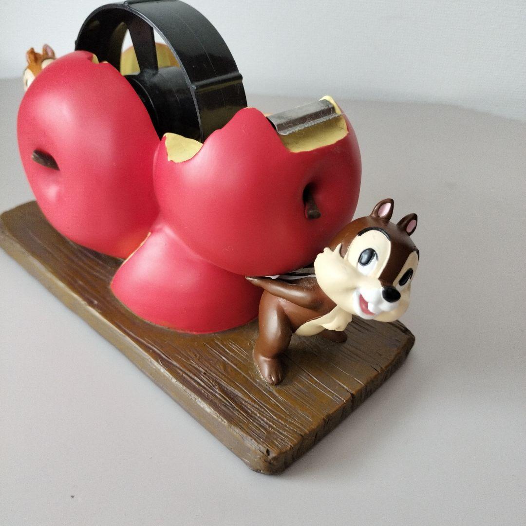 チップとデール リンゴ型　テープカッター