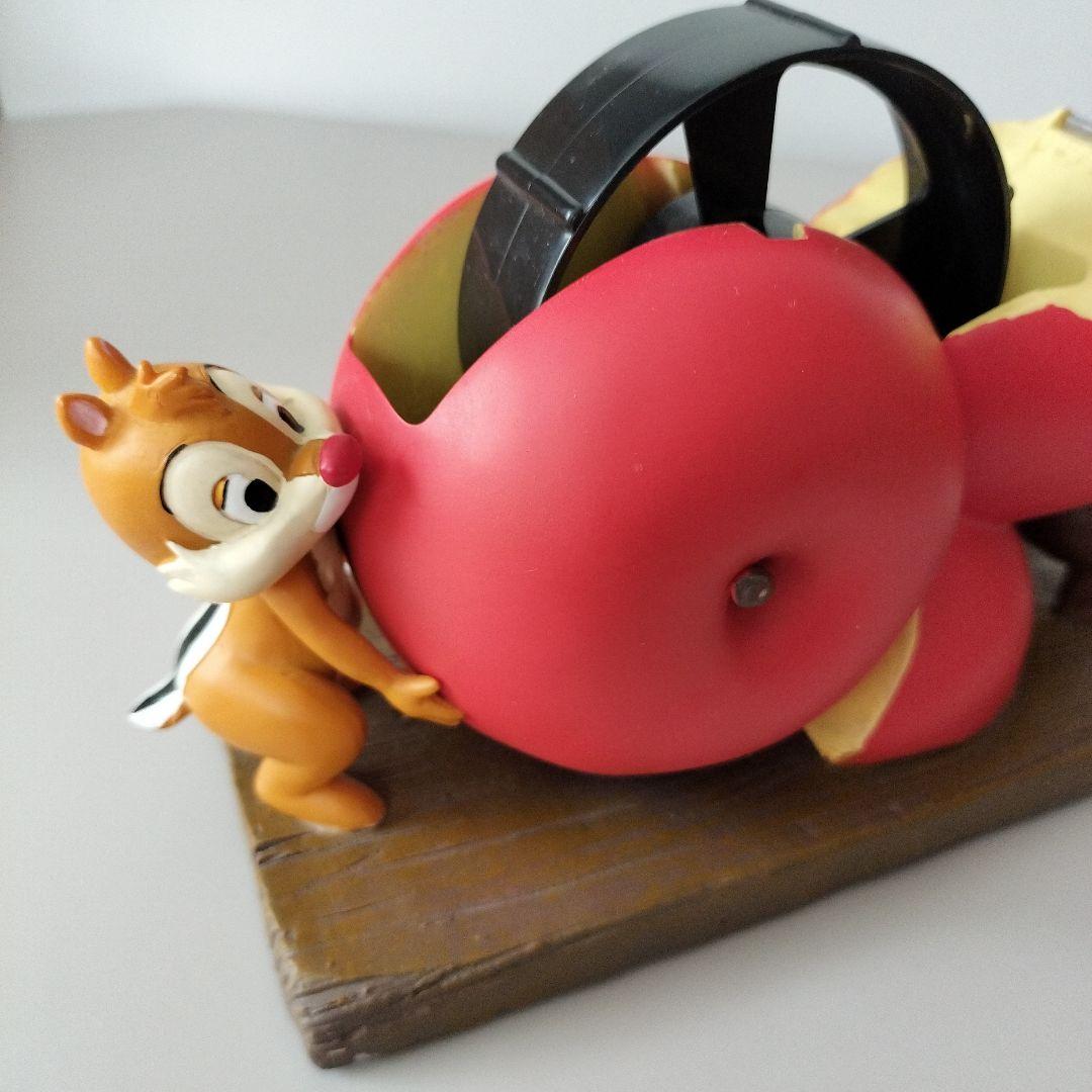 チップとデール リンゴ型　テープカッター