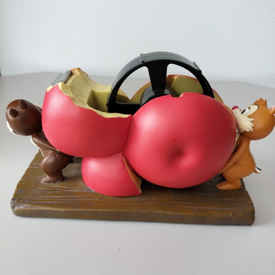 チップとデール リンゴ型　テープカッター