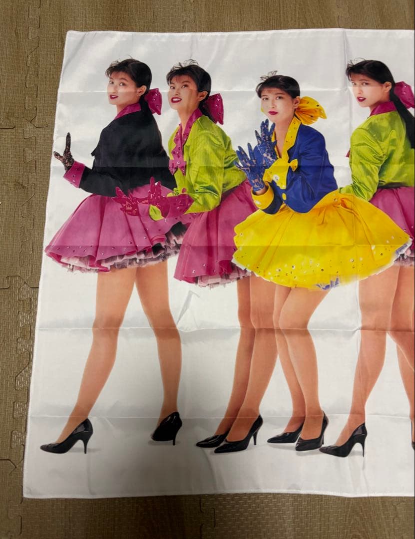 森高千里　タペストリー　壁掛け　カーテン　肌掛け　新品　6人　17才　アイドル