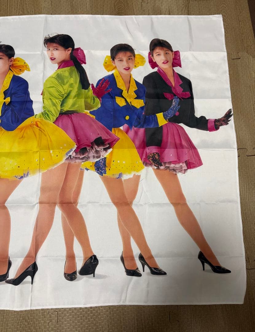 森高千里　タペストリー　壁掛け　カーテン　肌掛け　新品　6人　17才　アイドル