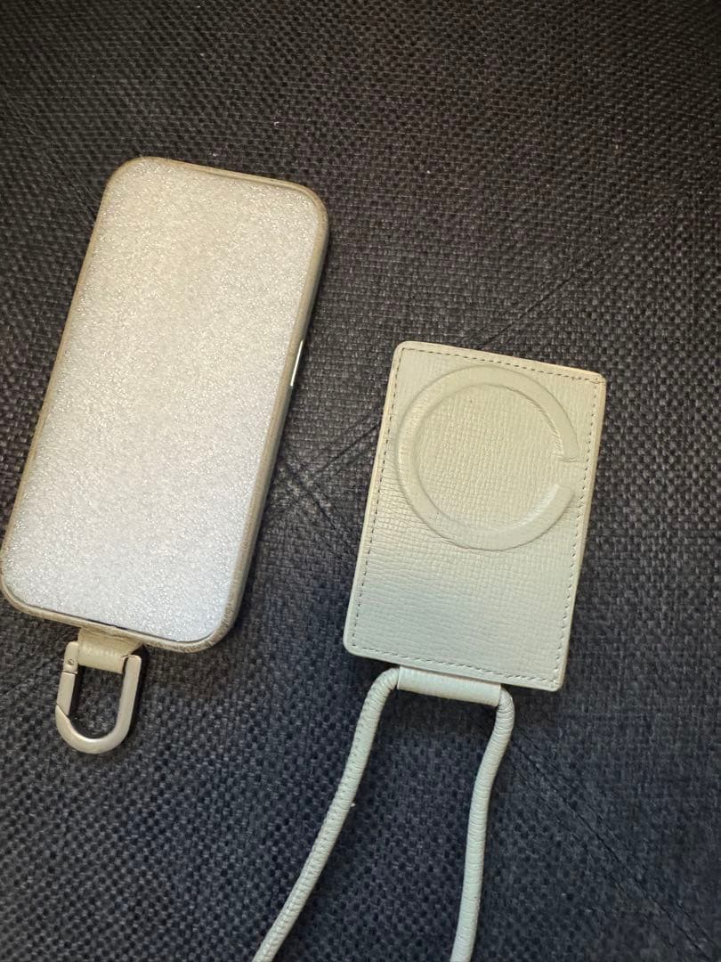 objcts.io 土屋鞄 iPhone15proカードケース ホワイトベージュ