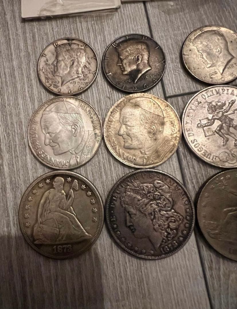 旧貨幣・銀貨コレクション 約20枚