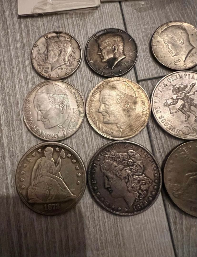 旧貨幣・銀貨コレクション 約20枚