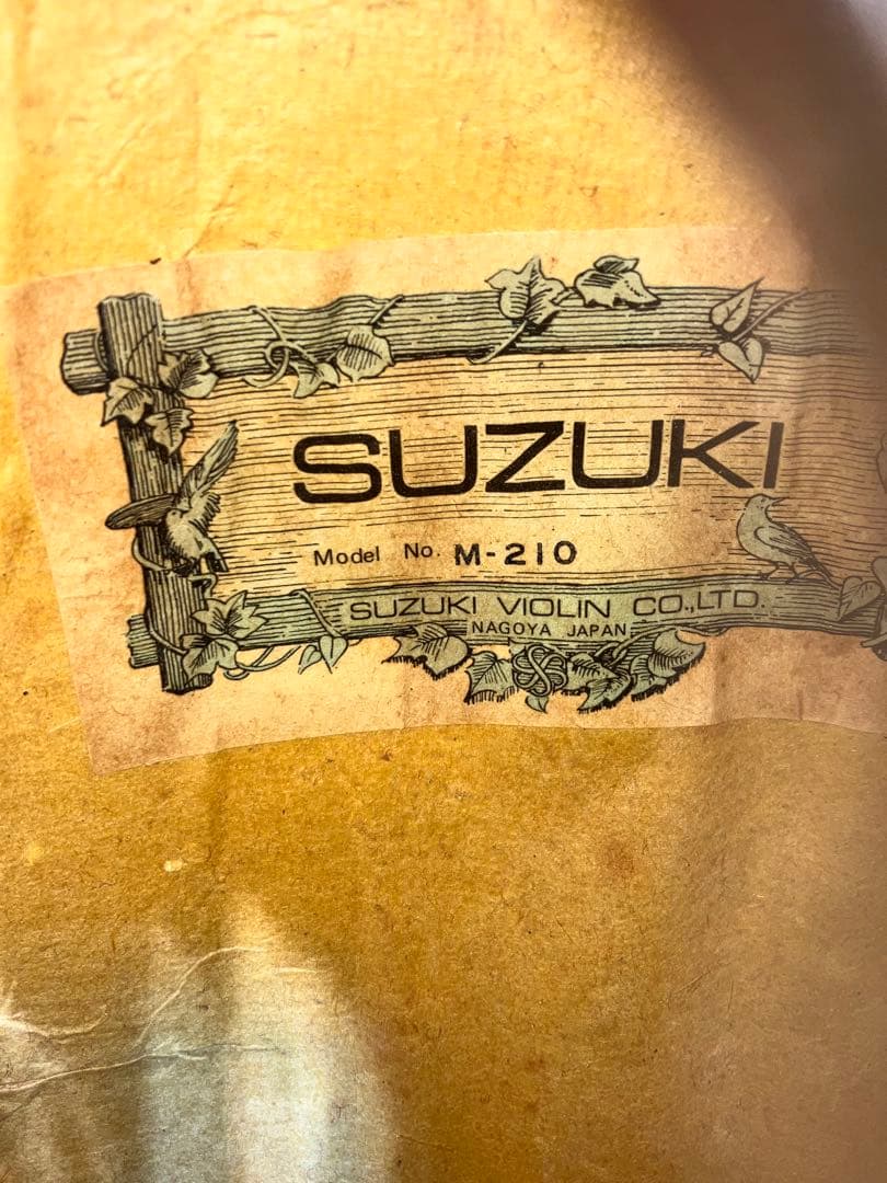 マンドリン　M-210 ハードケース付き　弦楽器　SUZUKI VIOLIN