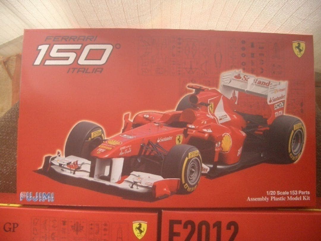 1/20 フジミ フェラーリ 150/F138/F2012 3台