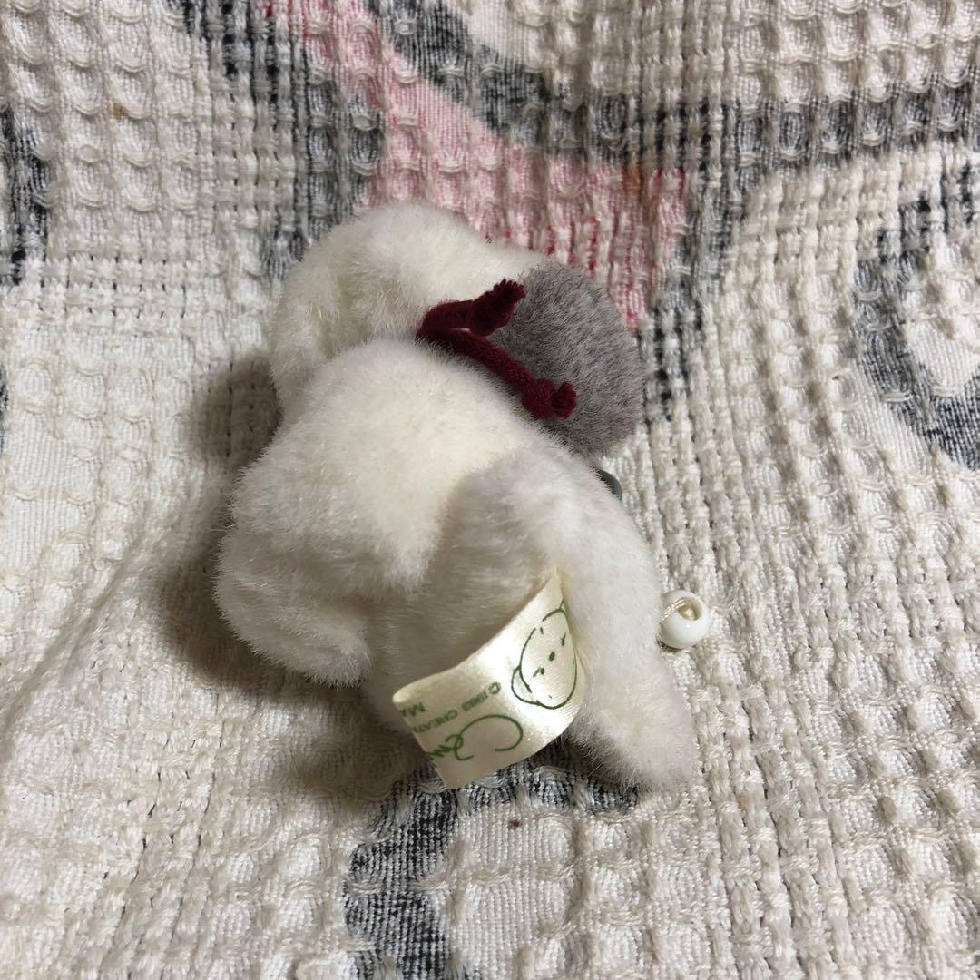 オリエンタルトーイ　うめ吉　ふるえるぬいぐるみキーホルダー　中古品