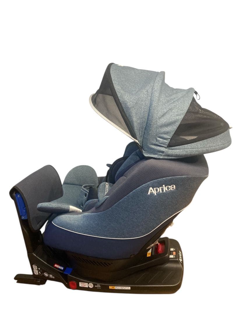 【美品】アップリカ クルリラ AD ISOFIX チャイルドシート 新生児回転式