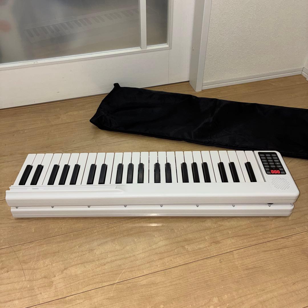 電子ピアノ キーボード 88鍵盤 コードレス 折りたたみ式 ON-THE-GO