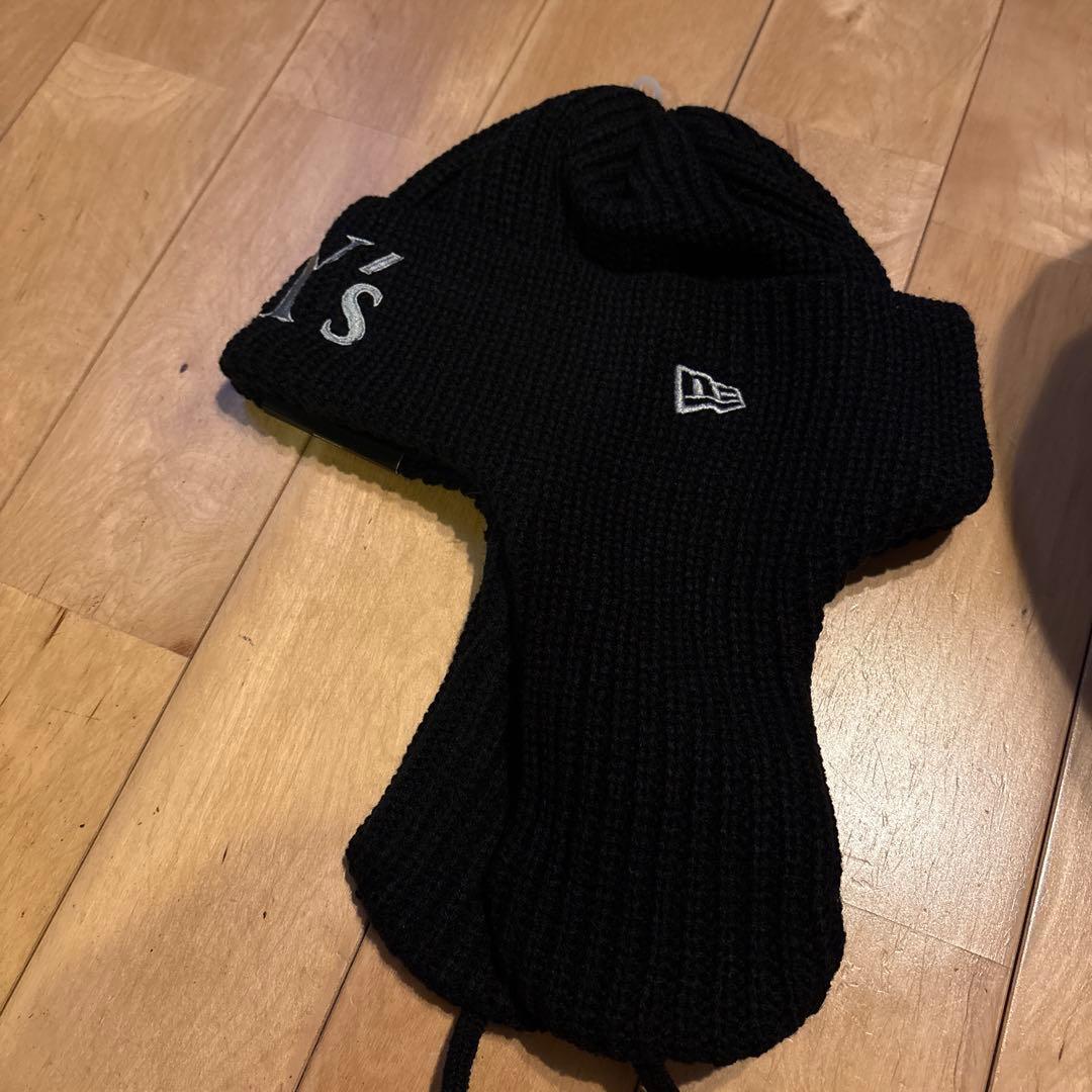 最終値下完売ニューエラxY’sワイズコラボニットトラッパーヨウジヤマモトリミフゥ