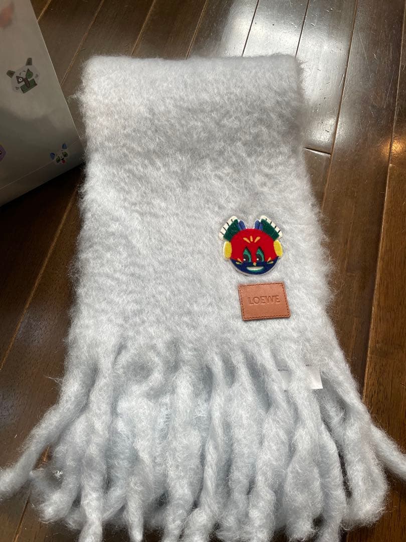 ロエベ　モヘア　マフラー