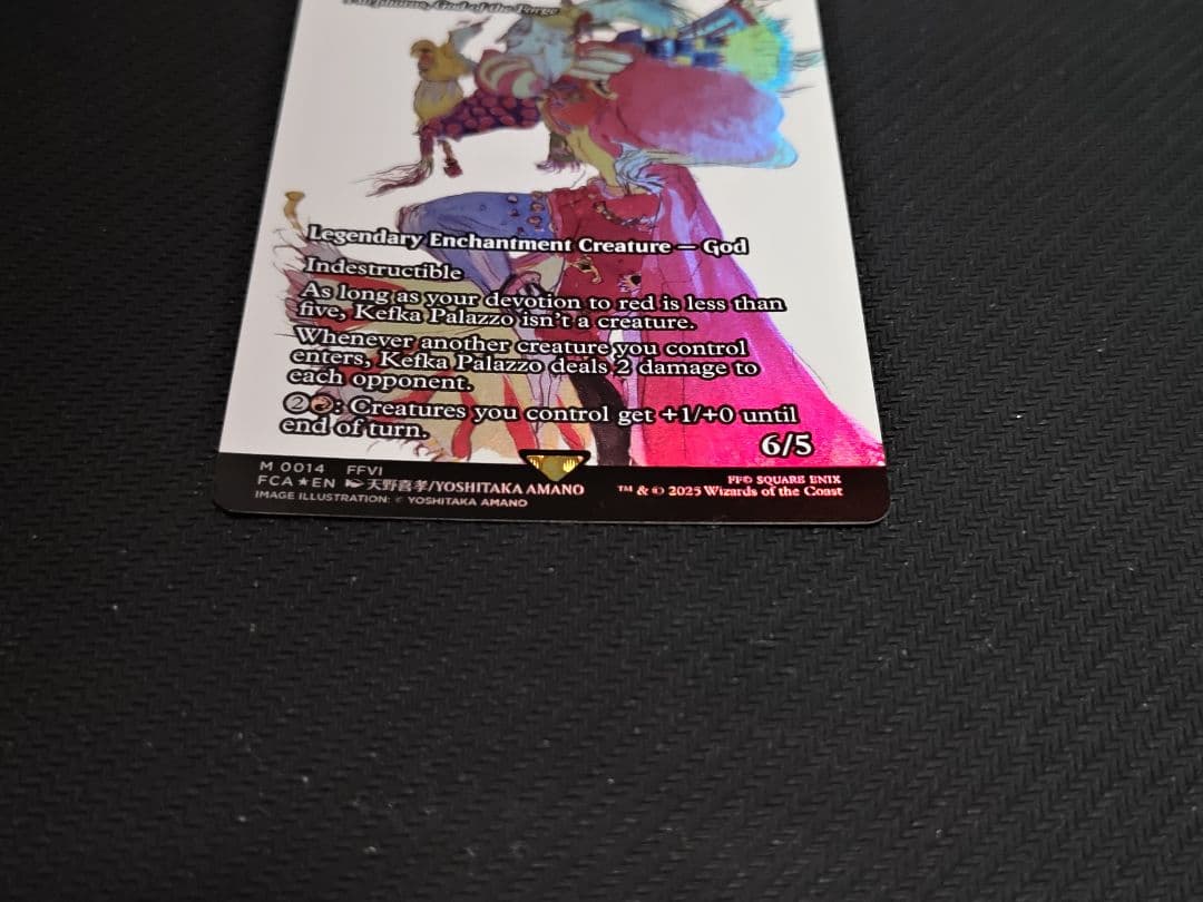 MTG　ケフカ・パラッツォ/鍛冶の神、パーフォロス　英語　FOIL　1枚