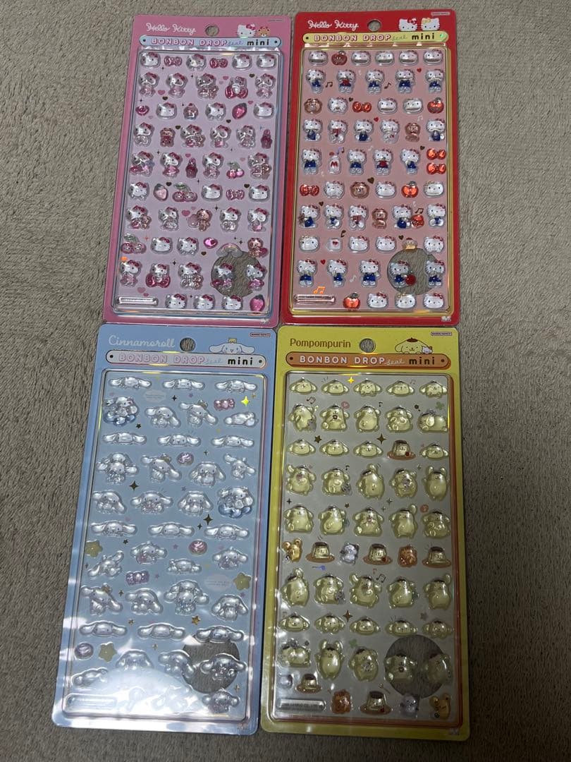 ボンボンドロップ うるちゅる サンリオ コンプセット はぴだんぶい 等