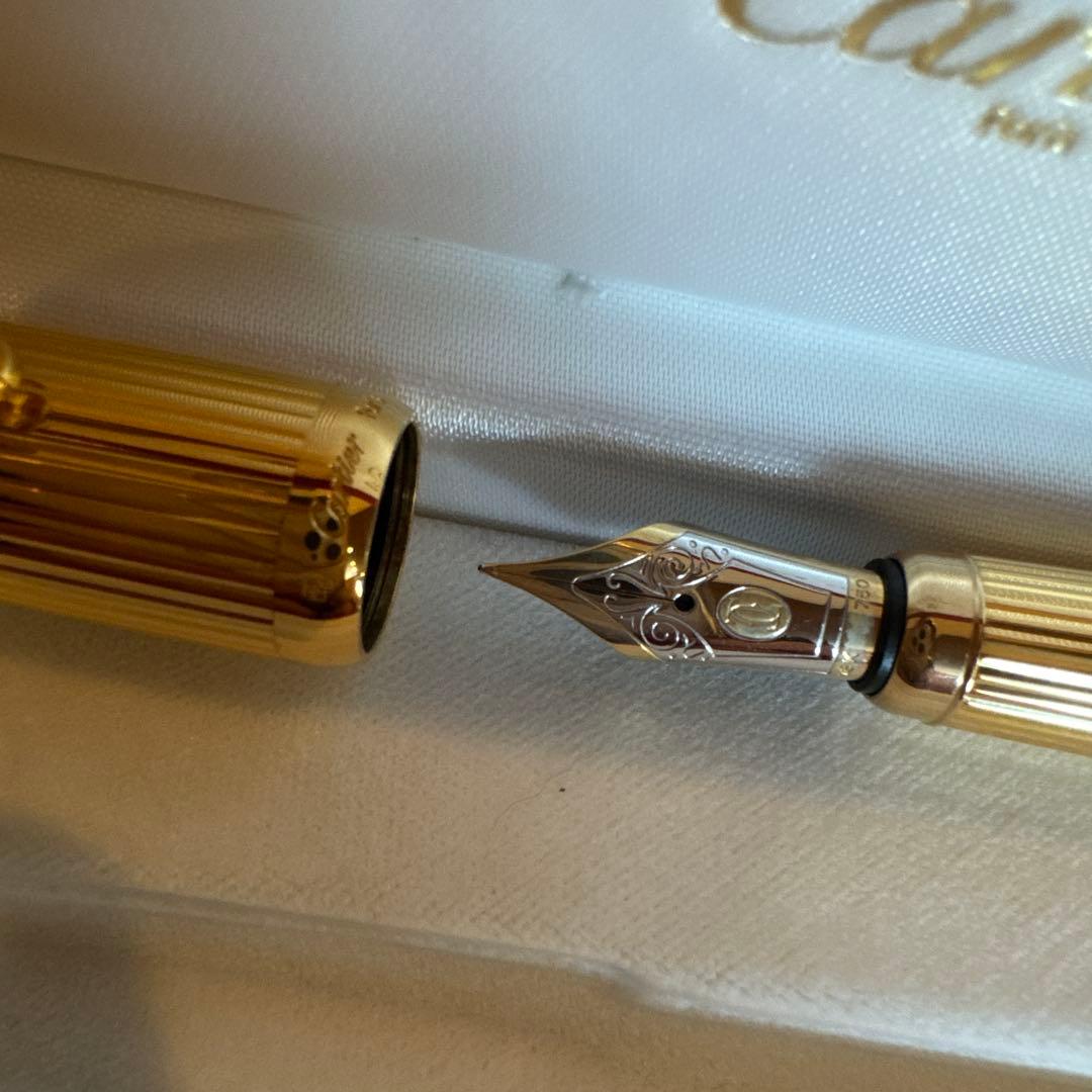 Must de Cartier カルティエ 万年筆 18k