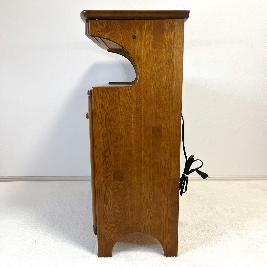 マルニ サイドチェスト サイドラック 電話台 FAX台 キャビネット コンセント