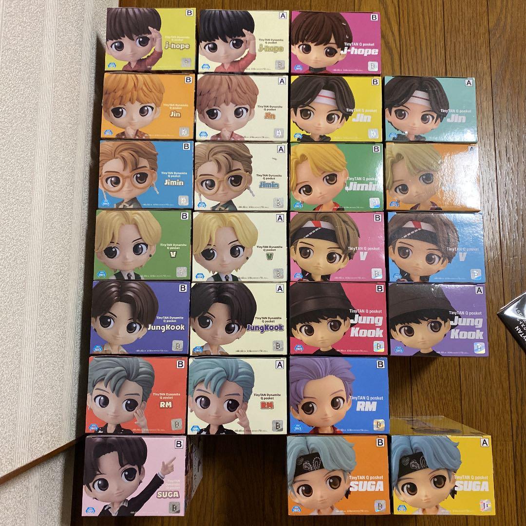 BTS タイニータン キューポスケット おまけ付き フィギュア25点セット‼︎