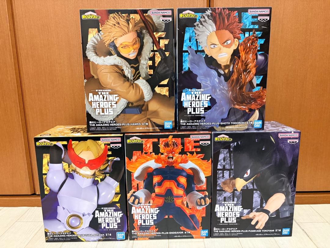 僕のヒーローアカデミア フィギュア１３体セット　未開封　５５