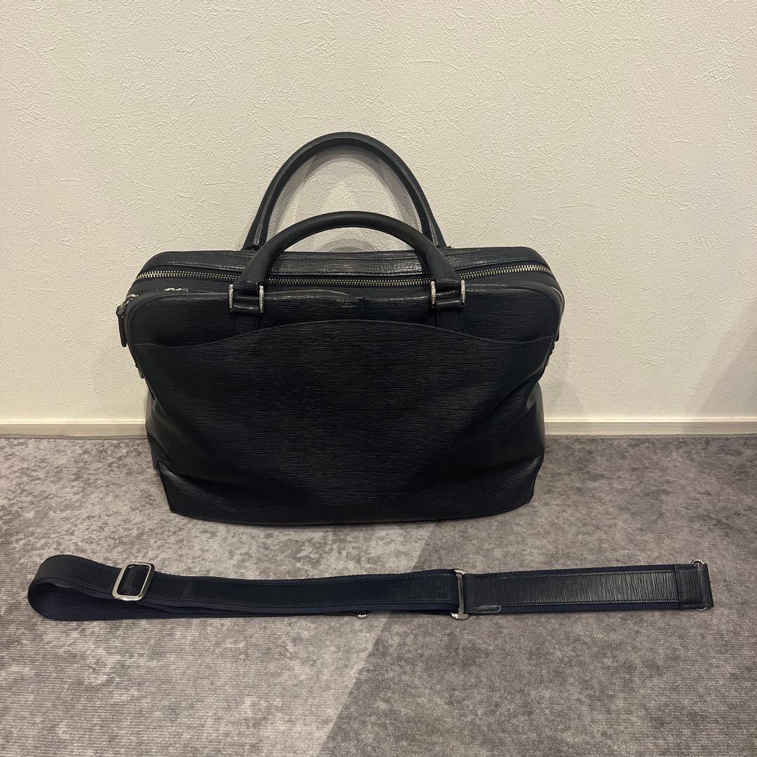 専用ペッレモルビダ　キャピターノ　ブリーフケース　ビジネスバッグ　2室　2way