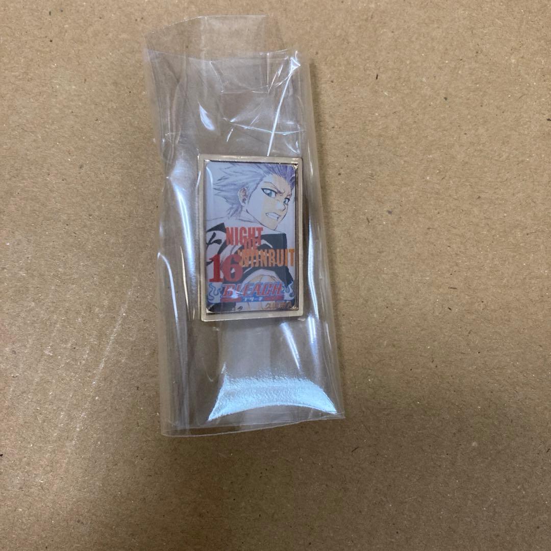 BLEACH 日番谷冬獅郎 ピンズ コミックカバーイラスト ピンバッジ ジャンプ