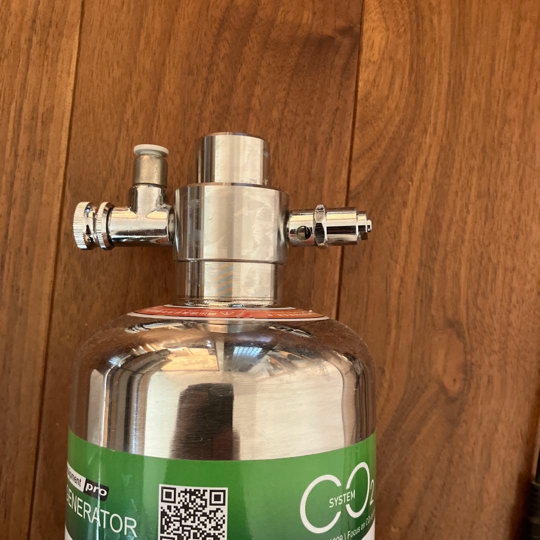 化学反応式CO2添加システム 水草育成用 CO2ジェネレータ　ステンレス製