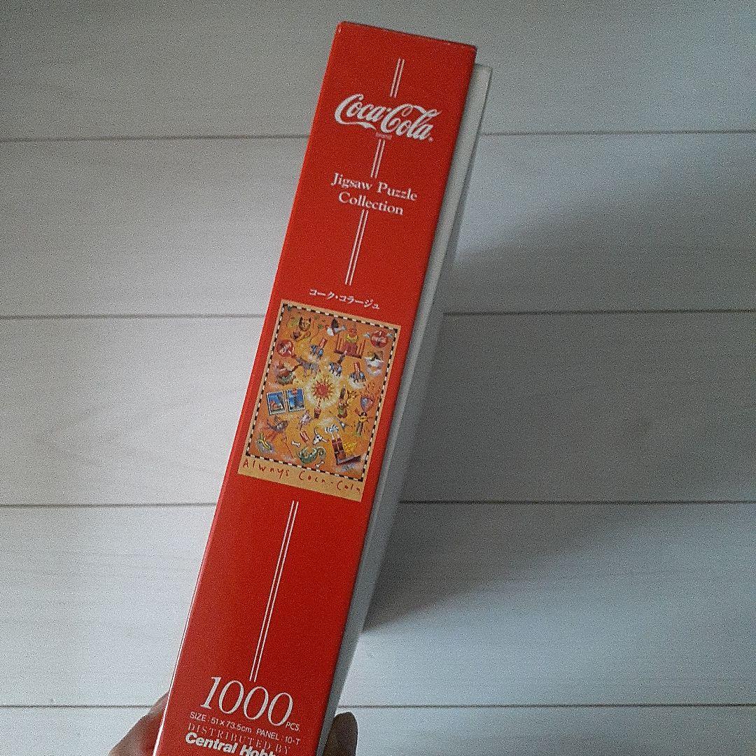 【希少品】ジグソーパズル コークコラージュ セントラルホビー 1000ピース