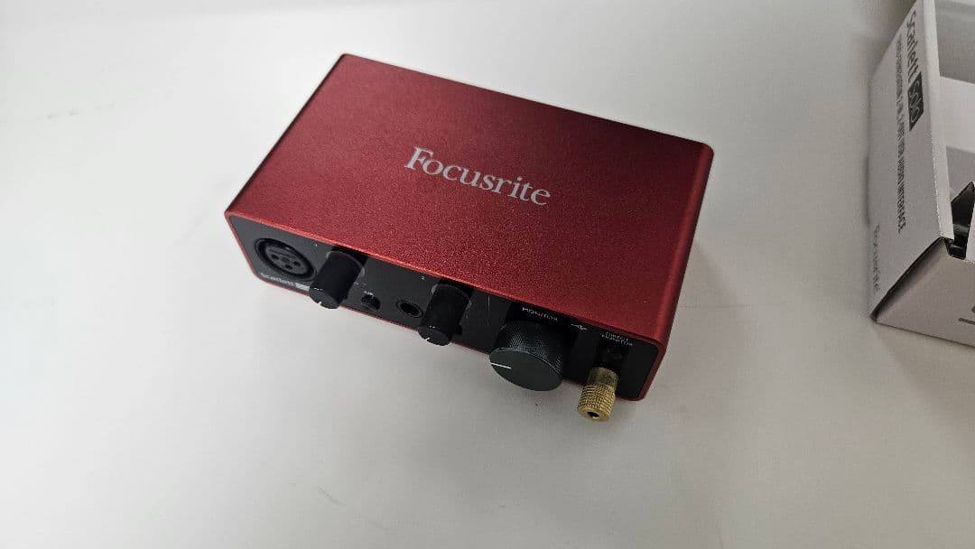 DTM・DAW Focusrite Scarlett 2i2 3rd gen