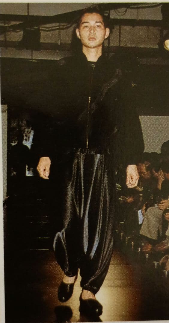 TOKIO KUMAGAI(HOMME DE NUIT)　サテン/サルエルパンツ