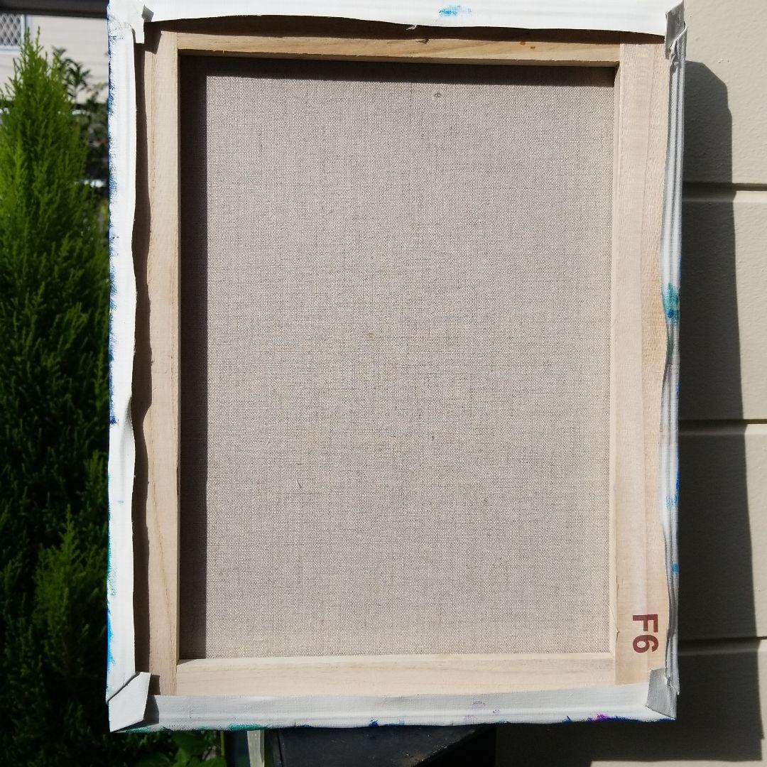 油絵　専用　冬のまあろちゃん