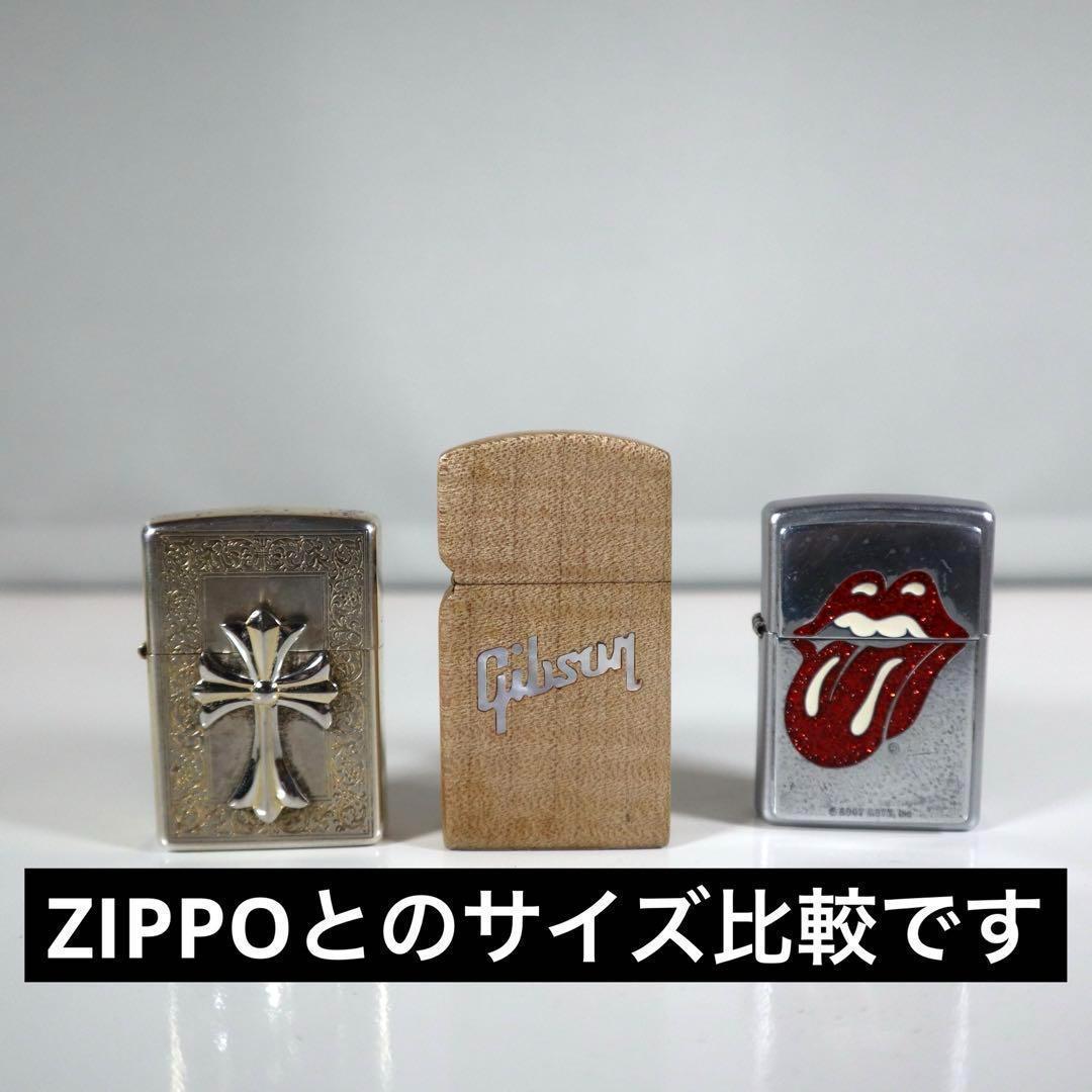 【希少】 Gibson ZIPPO USA 木製 ギブソン ジッポ ライター
