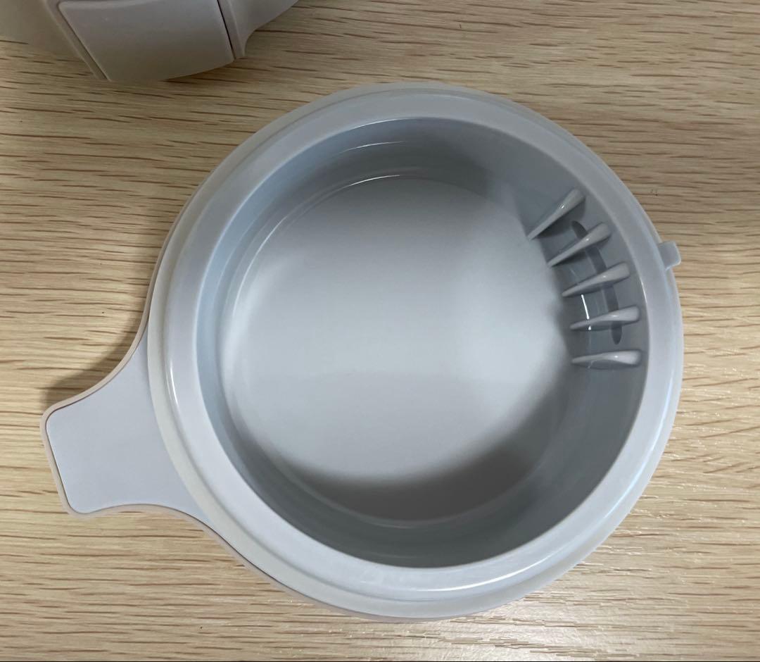 美品　レコルト自動調理ポット　クリームホワイト