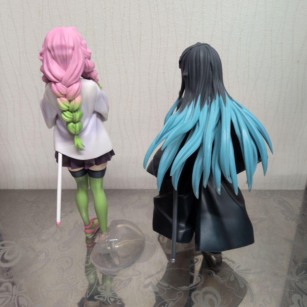 鬼滅の刃 いざ刀鍛冶の里へ 甘露寺蜜璃 時透無一郎 フィギュア ２種セット