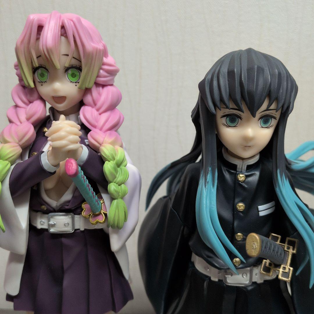 鬼滅の刃 いざ刀鍛冶の里へ 甘露寺蜜璃 時透無一郎 フィギュア ２種セット