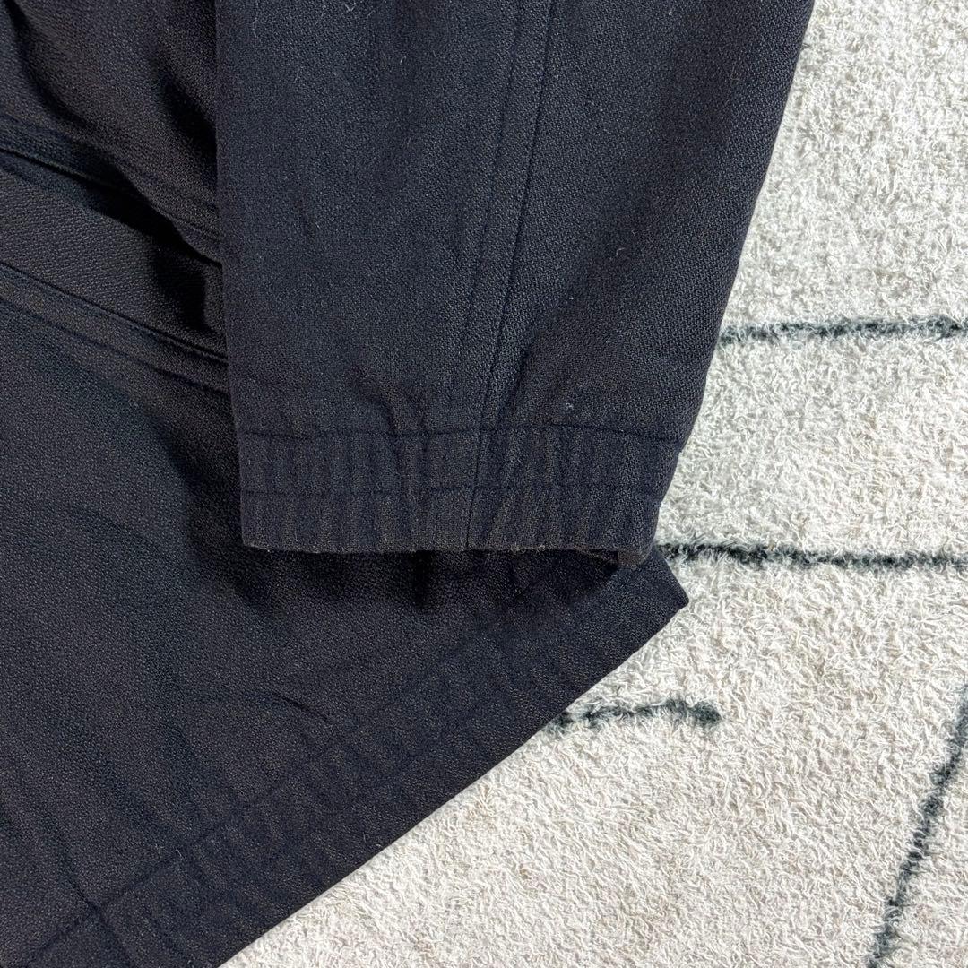 m*u様 【希少訳あり】80sラコステ ウール ハリントンジャケット チェック裏