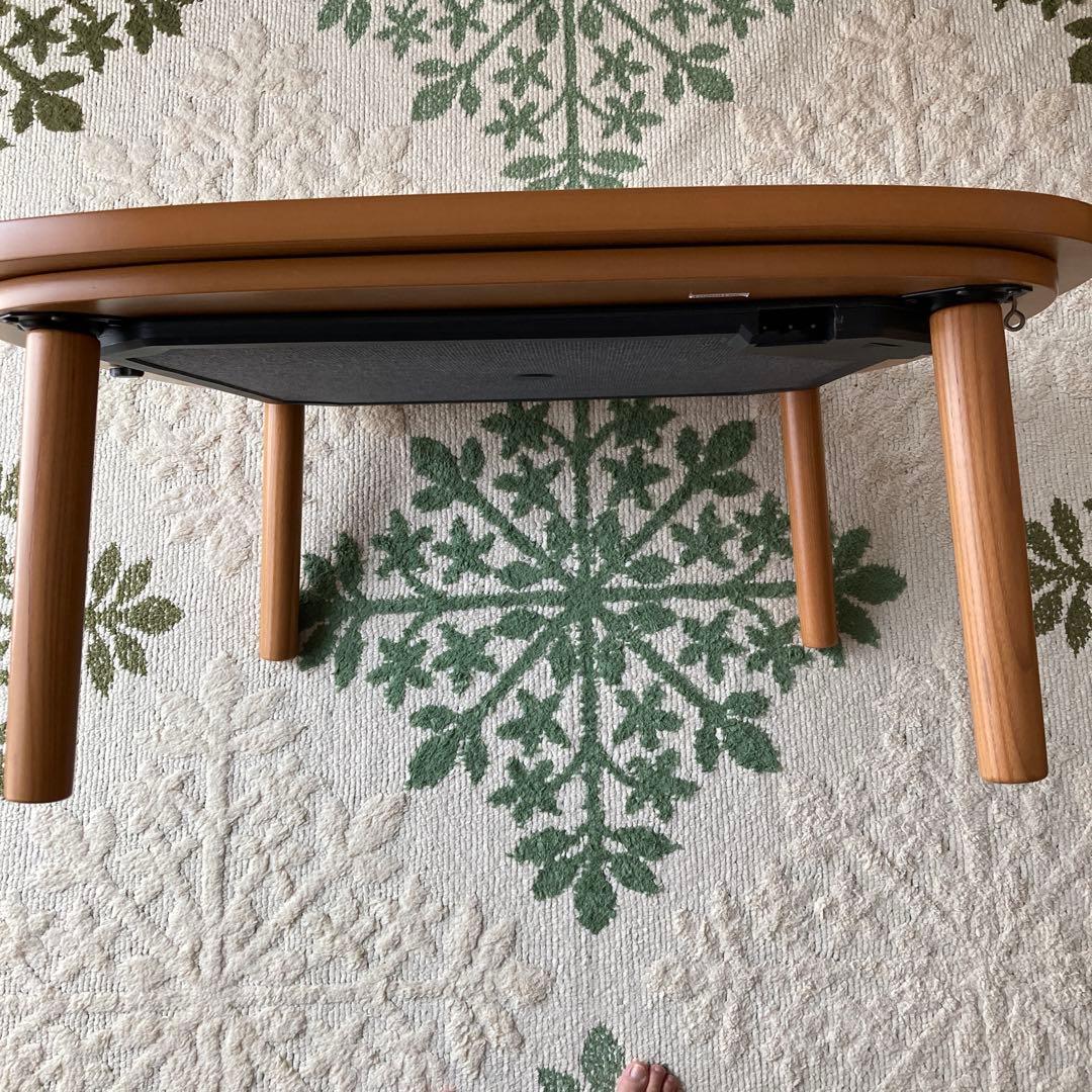 無印良品　こたつ　正方形 MJ-KSF840/N ナチュラルカラー