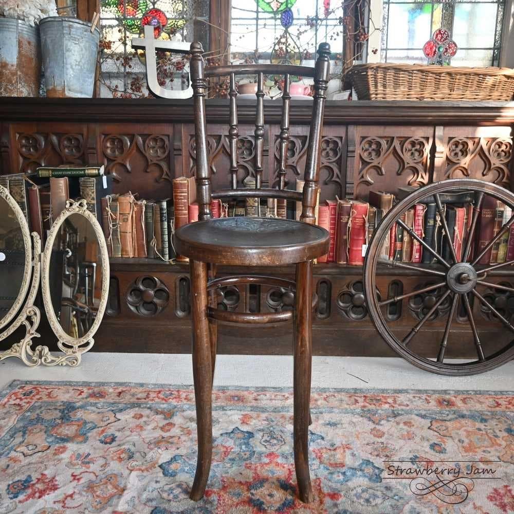 L3710-107-2 英国アンティーク ベントチェア ドールチェア ハイチェア