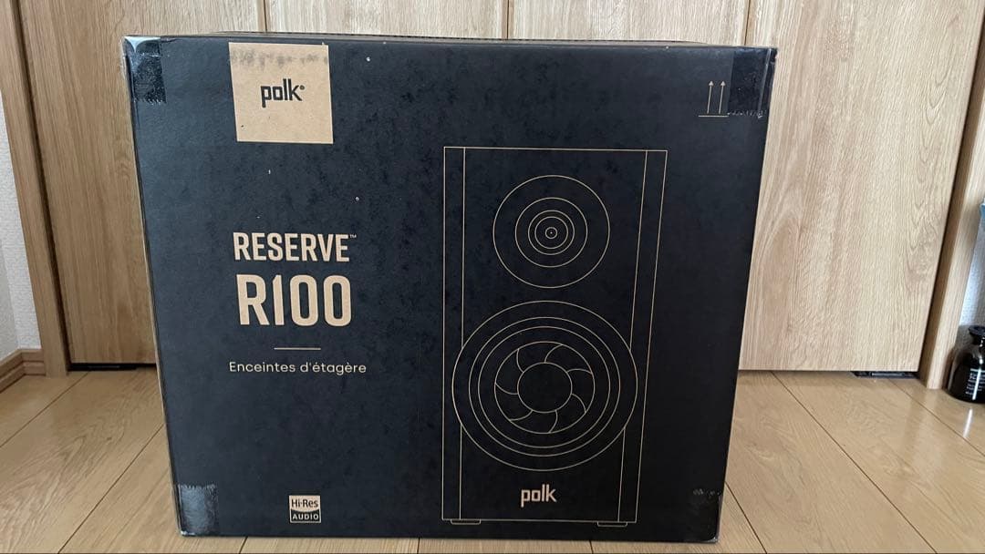 polk audio RESERVE R100 Black 黒
