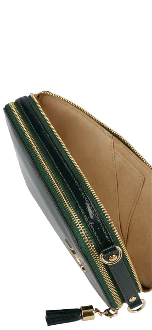 【新品】ATAO アタオ　アミュレット　スマホショルダー　エメラルドグリーン