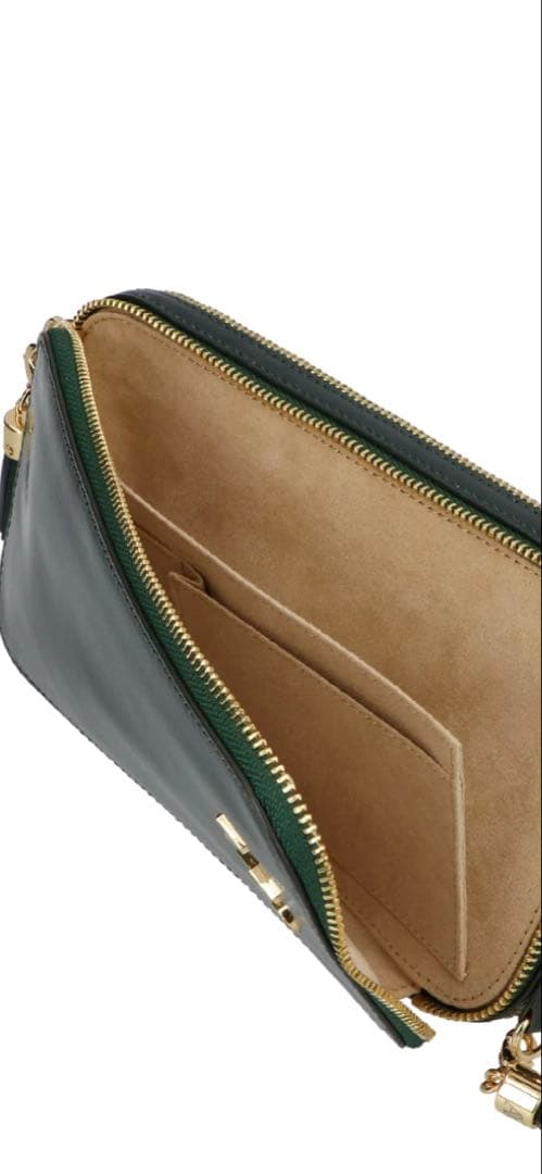 【新品】ATAO アタオ　アミュレット　スマホショルダー　エメラルドグリーン