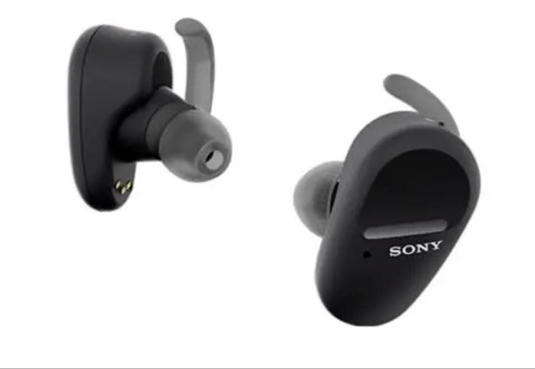 SONY WF-SP800N ブラック ワイヤレスイヤホン