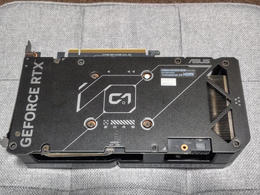 グラフィックボード・グラボ・ビデオカード RTX4060ti16GB ASUS DUAL-RTX4060-016G-EVO