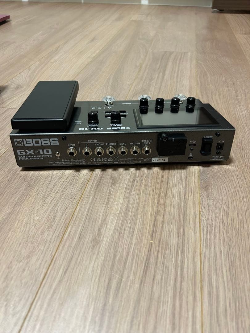 BOSS GX-10 ギターエフェクター　BT-DUAL付き　　美品