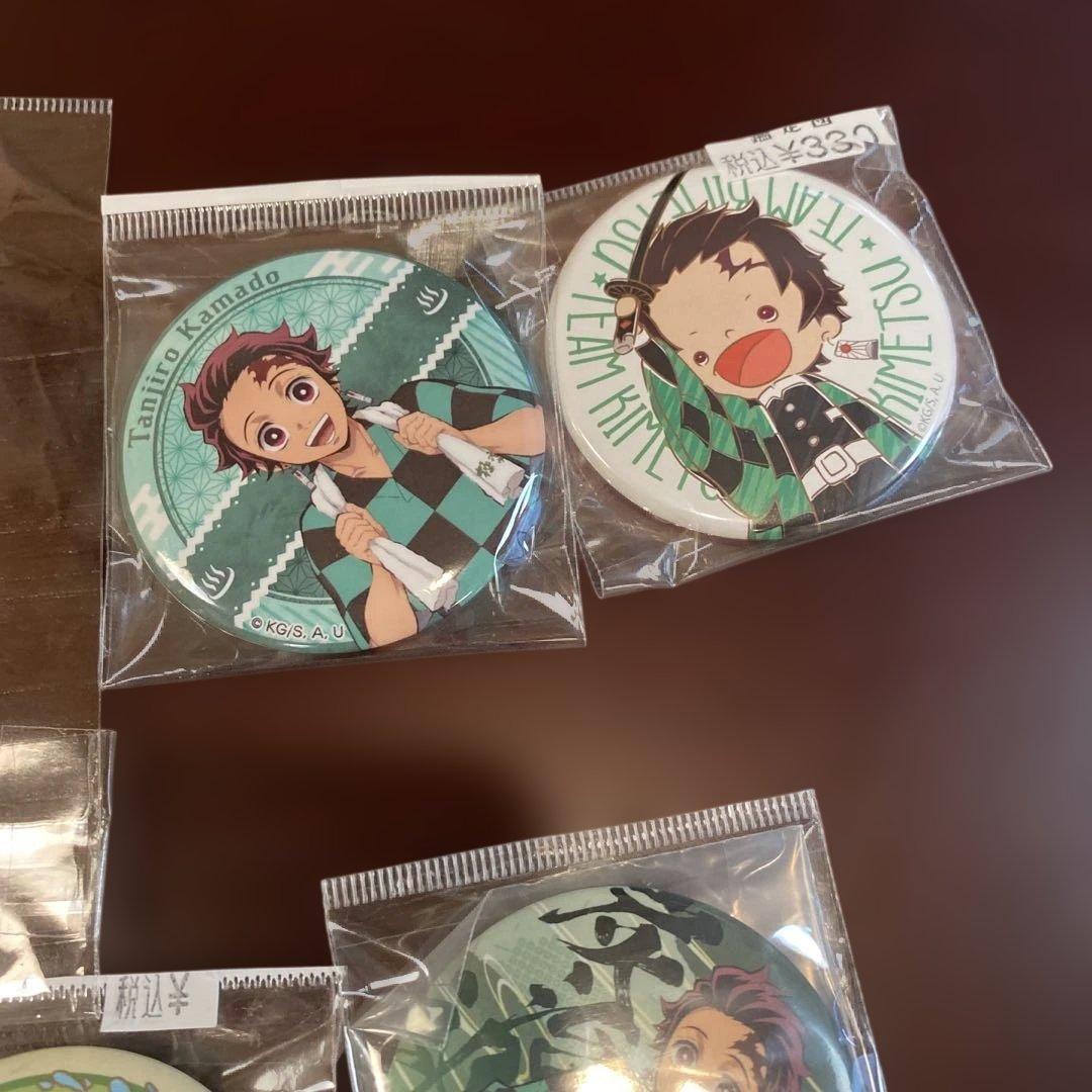 鬼滅の刃 竈門炭治郎 缶バッジ まるかくカンバッジ