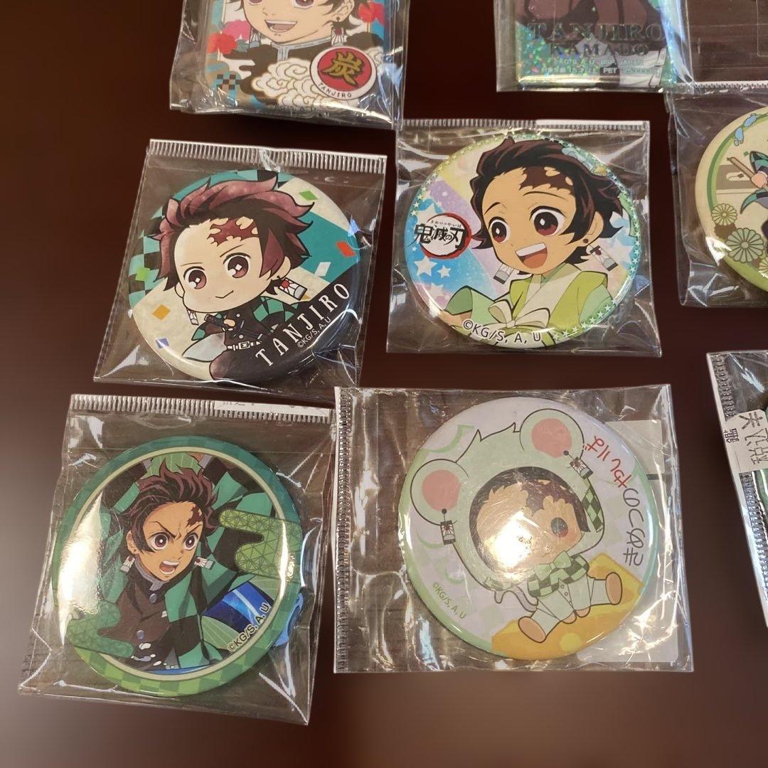 鬼滅の刃 竈門炭治郎 缶バッジ まるかくカンバッジ