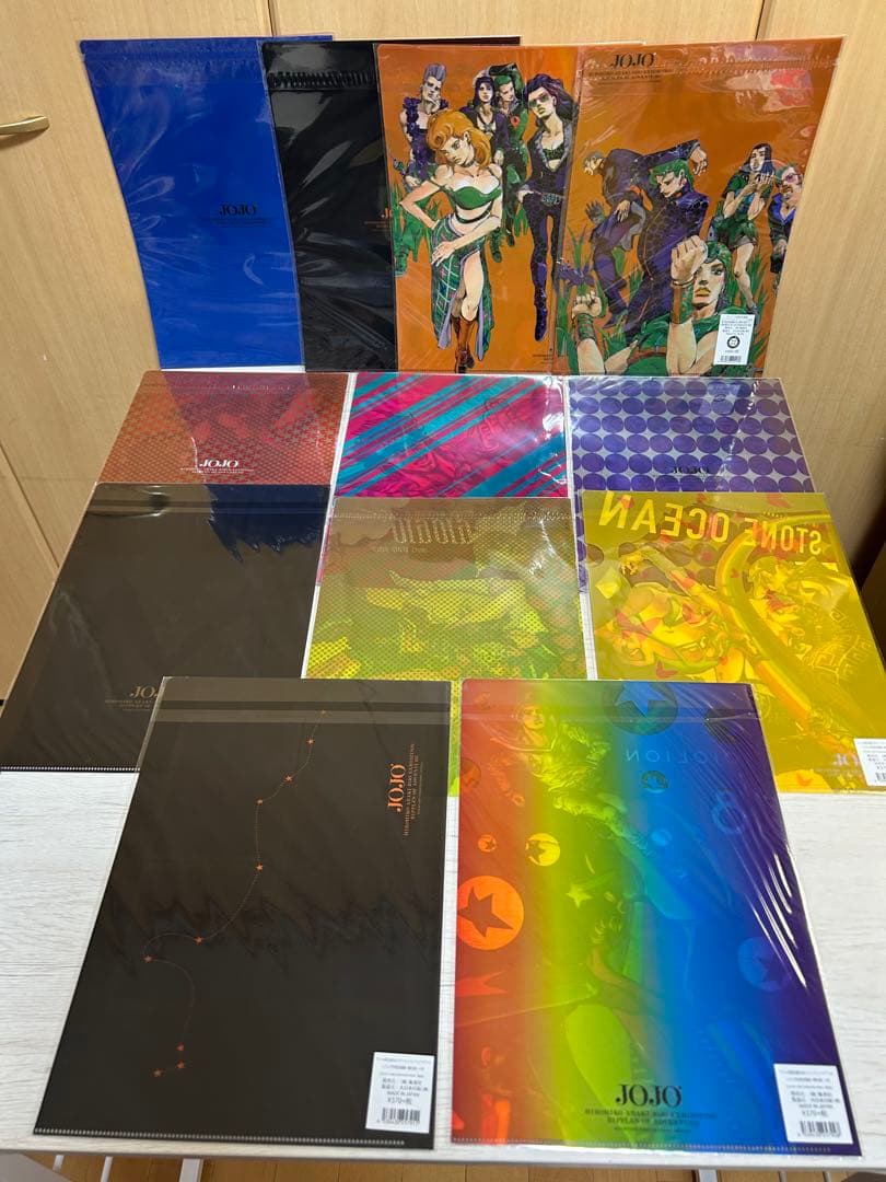 ジョジョ展　クリアファイル　12枚セット