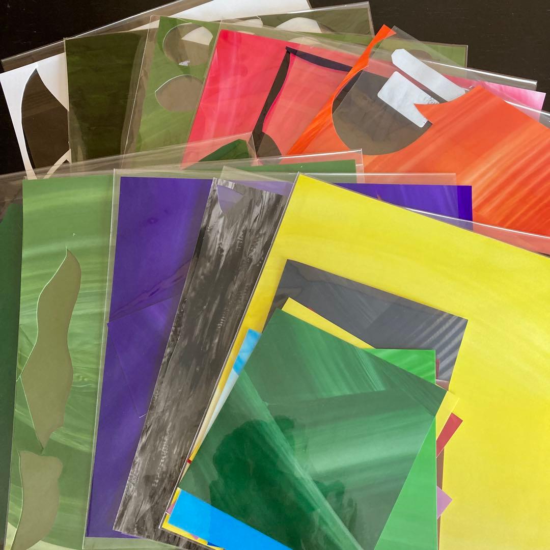 グラスアート材料まとめ売り