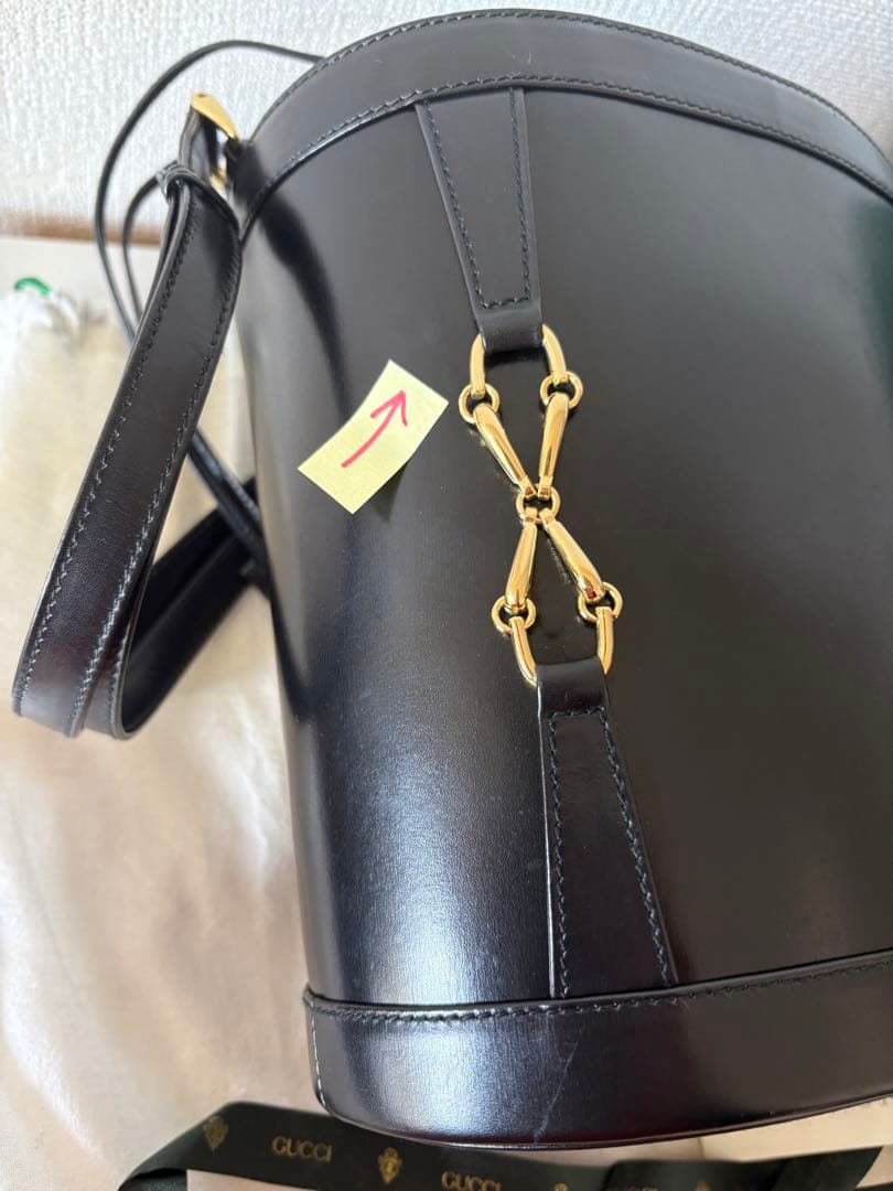 グッチ ショルダーバッグ GUCCI Gucci 長さ調節可能 ブラック