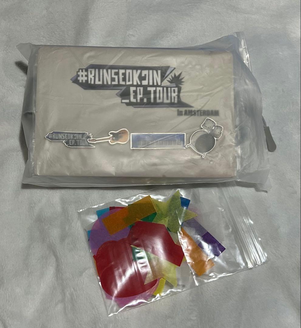 8/9 RunSeokjin Amsterdam VIP ポーチ&ピンバッジ