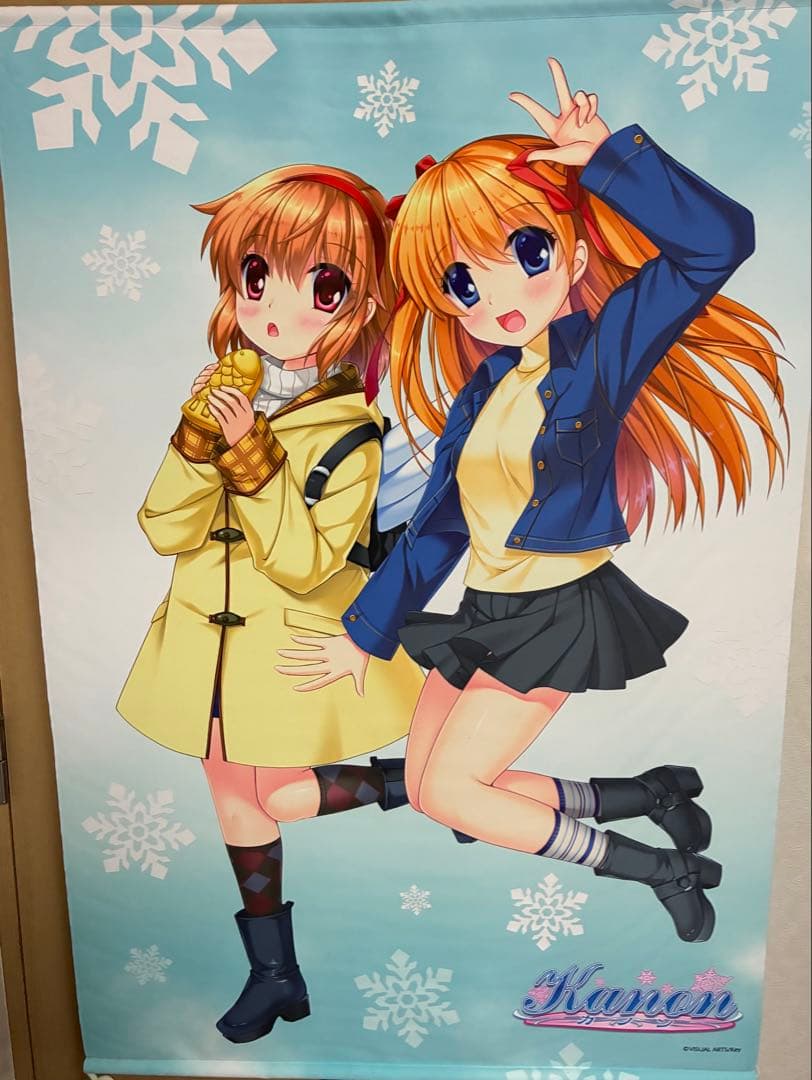 B1タペストリー key20周年描き下ろしCLANNAD&kanon 2種セット